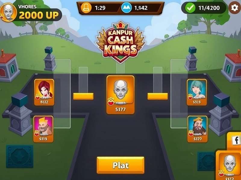 Kanpur Cash Kings Tournament Screen